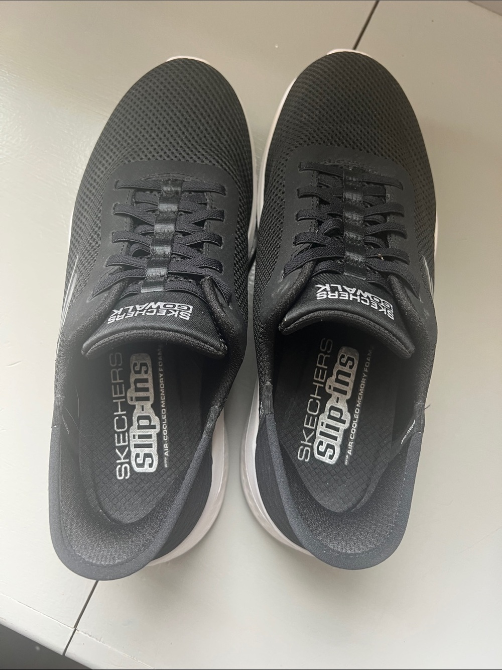 Skechers women  Black Slip-On Athletic Sneakers